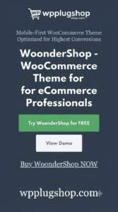 WoonderShop Theme - WooCommerce Theme for eCommerce Professionals