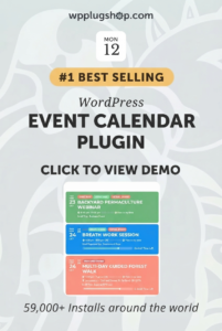 EventON WordPress Event Calendar Plugin – Virtual Event & Scheduling System