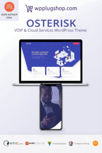 Osterisk – VOIP & Cloud Services WordPress Theme for Telecom, SaaS & IT Businesses