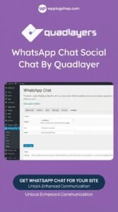 WhatsApp Chat & Social Chat by QuadLayers – WordPress WooCommerce Plugin