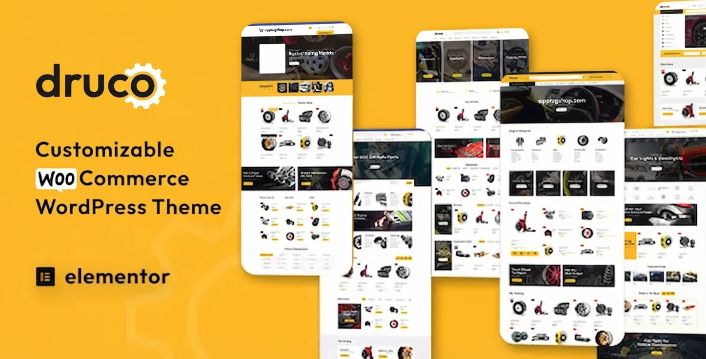Druco Elementor WooCommerce WordPress Theme