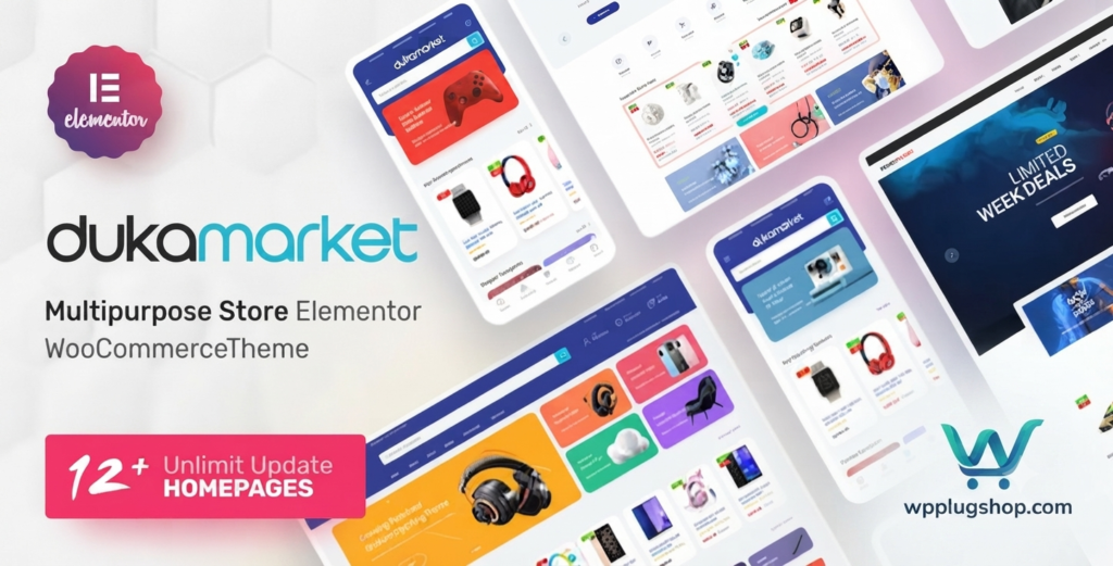 DukaMarket Theme 1.2.1 – Multipurpose WordPress Theme