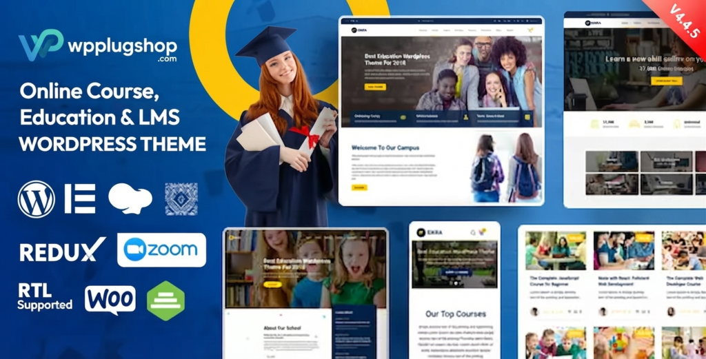 Eikra Theme 4.5.1 – Education WordPress Theme for Schools & Universities