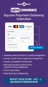 WooCommerce Square Payment Gateway Extension 5.4.1 – Secure Payments & Inventory Sync