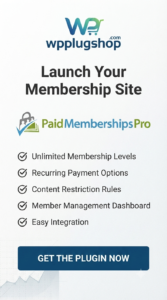 Paid Memberships Pro 3.8.1 – WordPress Membership & Subscription Plugin for Paywalls and Recurring Revenue