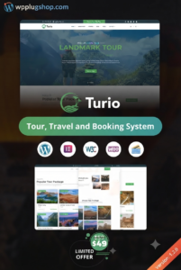 Turio Theme – Tour and Travel WordPress Theme for Tourism Agencies