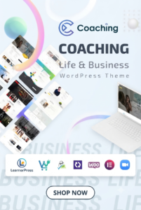 Coaching Theme 3.9.2 – Life & Business Coach WordPress Theme