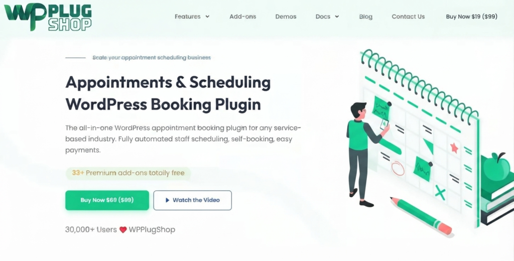 BookingPress Pro – Advanced WordPress Appointment Booking & Scheduling Plugin