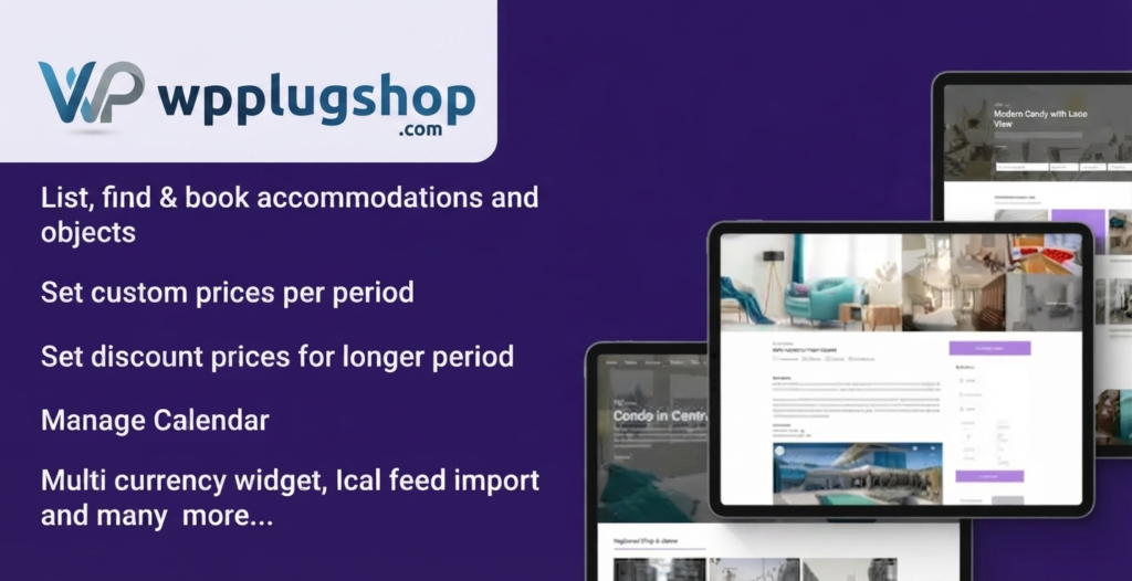 WP Rentals 3.14.2 – Booking Accommodation & Vacation Rental WordPress Theme