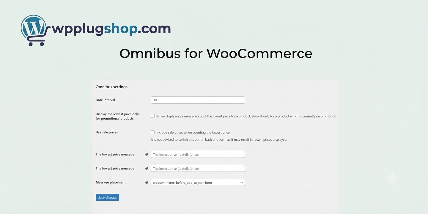 Omnibus for WooCommerce 2.2.18 – EU Price History & WooCommerce Compliance Plugin