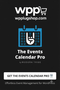 The Events Calendar Pro – Advanced Event Management Plugin for WordPress