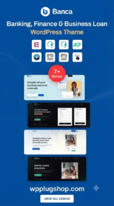 Banca – Banking, Finance & Business Loan WordPress Theme