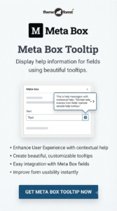 Meta Box Tooltip Addon 1.1.9 | Admin UX Help Plugin