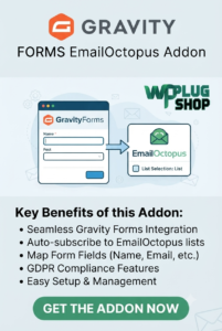 Gravity Forms EmailOctopus Addon – Email Marketing Integration for WordPress