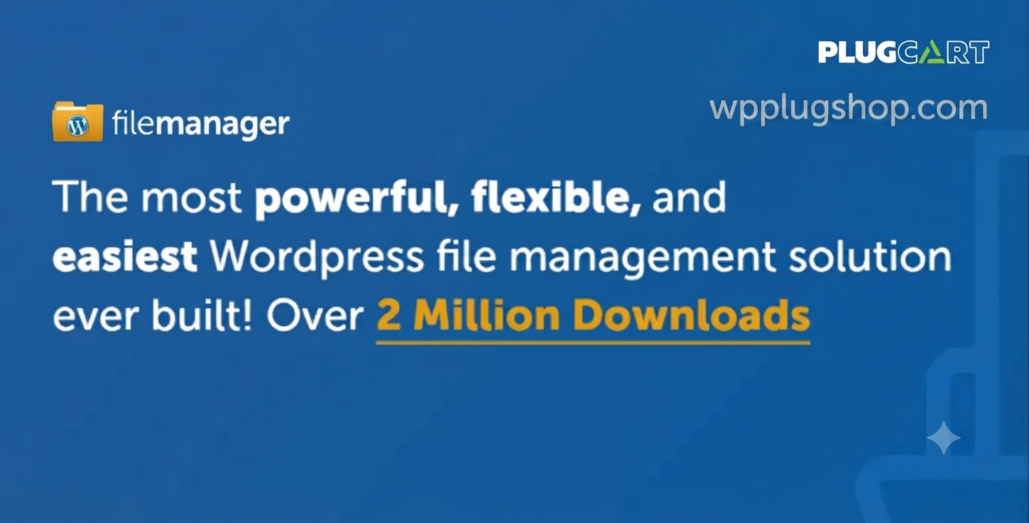WP File Manager PRO 8.4.3 – WordPress File Manager Plugin & FTP Alternative