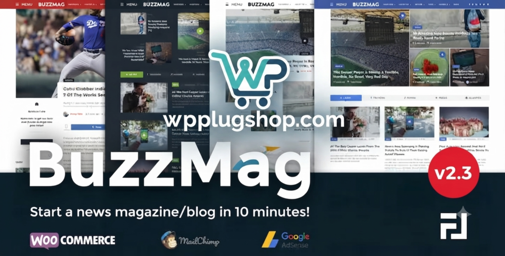BuzzMag WordPress Theme – Viral News Magazine & Blog Website Theme