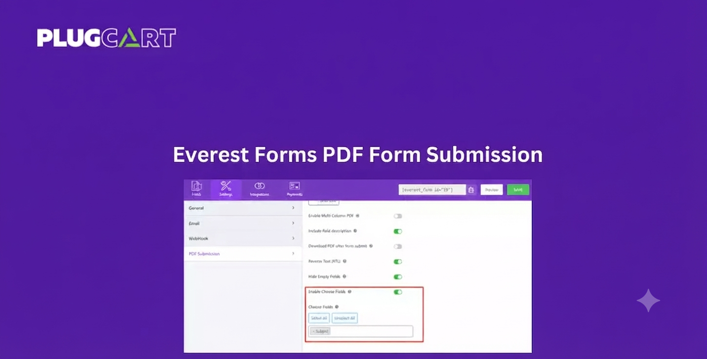 Everest Forms PDF Form Submission – Generate PDF from WordPress Forms