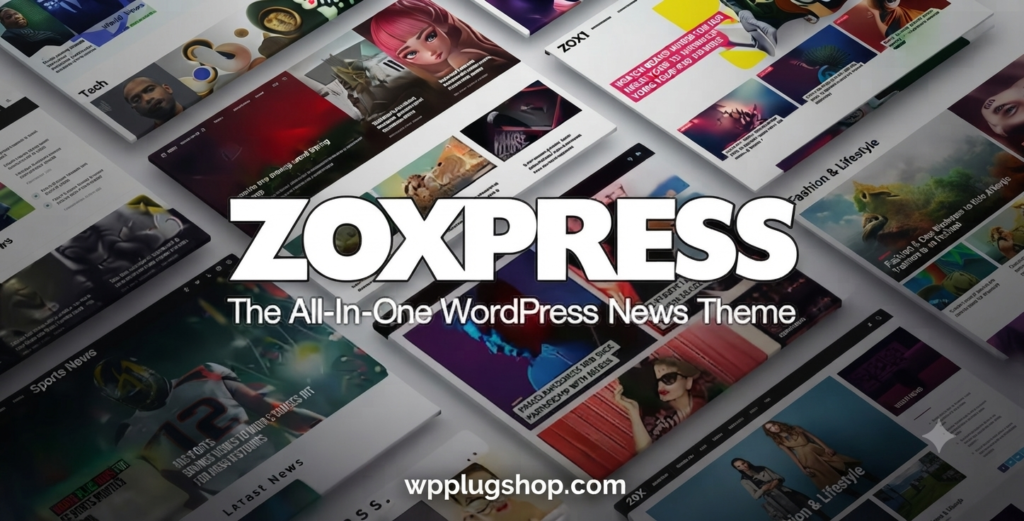 ZoxPress – The All-In-One WordPress News & Magazine Theme