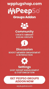 PeepSo Groups Addon 8.0.0.0 – WordPress Social Networking Groups Plugin