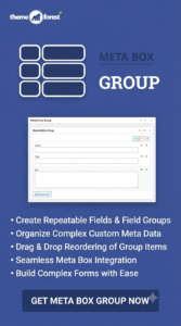 Meta Box Group Addon 1.4.5 | Repeatable Fields Builder Plugin