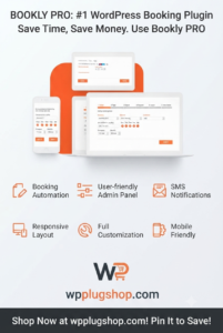 Bookly Pro – WordPress Appointment Booking & Scheduling Plugin