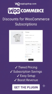 Discounts for WooCommerce Subscriptions: Advanced Pricing Tool