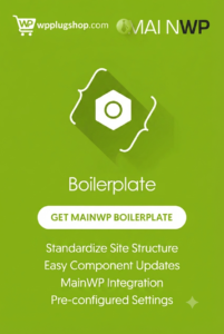 MainWP Boilerplate Extension – Reusable WordPress Pages & Posts