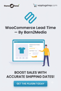 WooCommerce Lead Time Plugin by Barn2Media – Product Availability & Processing Time Manager