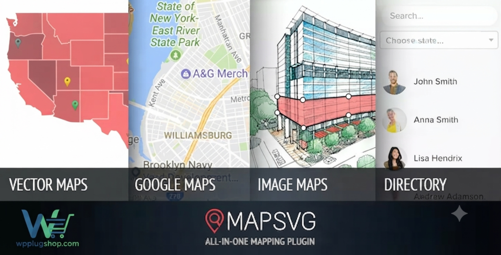 MapSVG 8.13.2 – All Kinds of Maps & Store Locator for WordPress