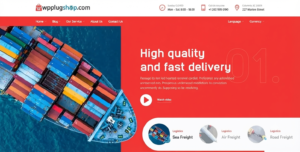 Charon Theme 1.3.1 – Logistics, Transport & Cargo WordPress Theme