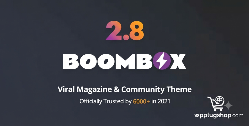 BoomBox Viral Magazine WordPress Theme – News, Blog & Interactive Content Website Builder