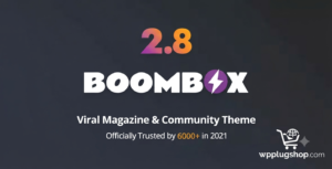BoomBox Viral Magazine WordPress Theme – News, Blog & Interactive Content Website Builder