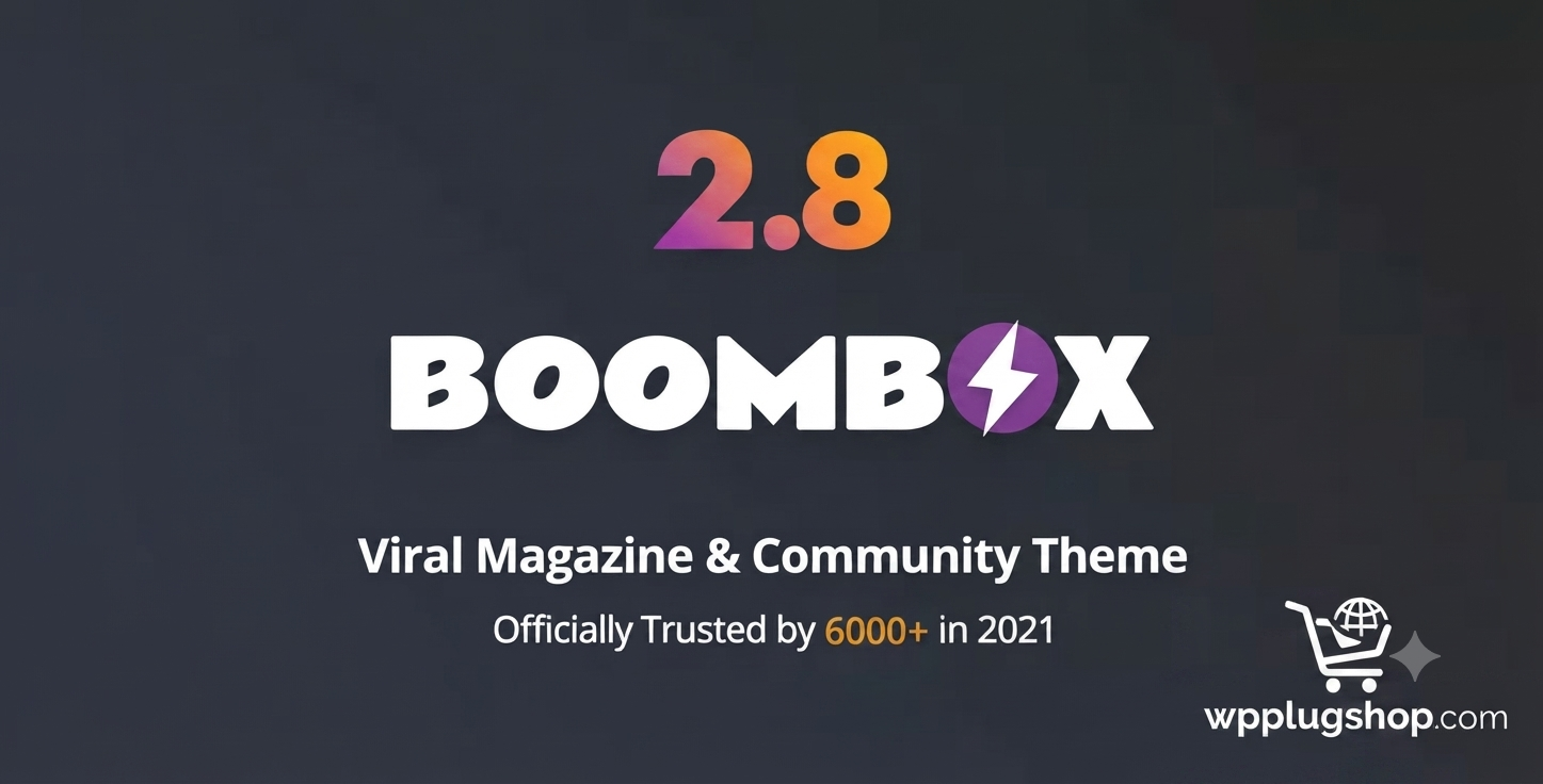 BoomBox Viral Magazine WordPress Theme – News, Blog & Interactive Content Website Builder