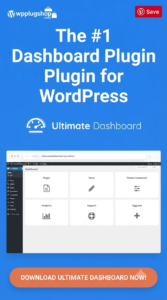 Ultimate Dashboard PRO 3.11.2 – WordPress Dashboard Customization & White Label Admin Plugin