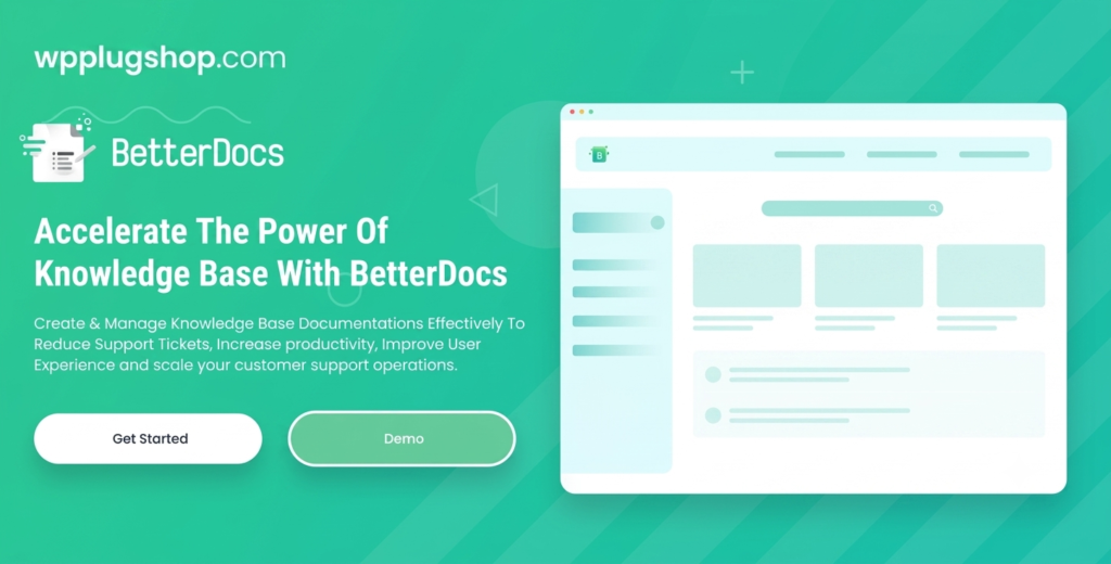BetterDocs Pro – AI-Powered WordPress Knowledge Base & Documentation Plugin