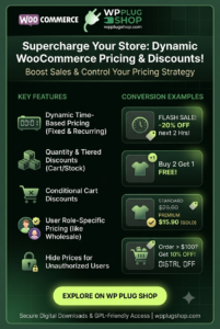 WooCommerce Pricing & Discounts GPL – Advanced Dynamic Pricing & Discount Rules Plugin