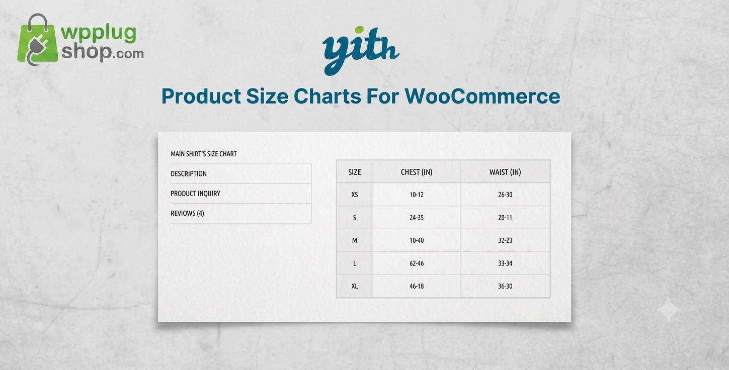 YITH Product Size Charts for WooCommerce Premium – Size Guide Plugin to Reduce Returns