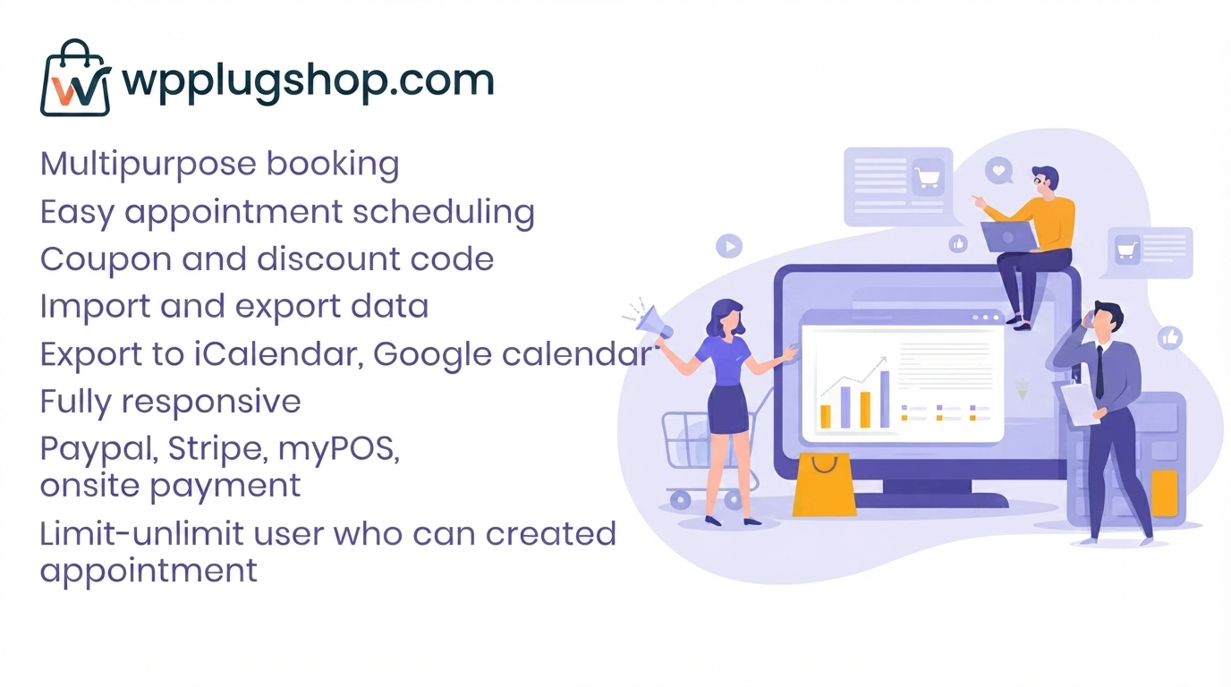 FAT Services Booking – Automated Appointment Scheduling & Online Booking System for WordPress