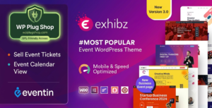 Exhibz – Event & Conference WordPress Theme for Elementor