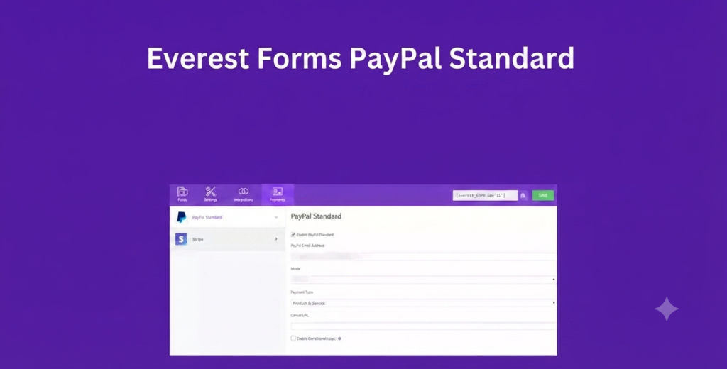 Everest Forms PayPal Standard – Accept PayPal Payments in WordPress