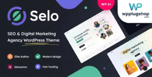 Selo – SEO & Digital Marketing Agency WordPress Theme for Elementor