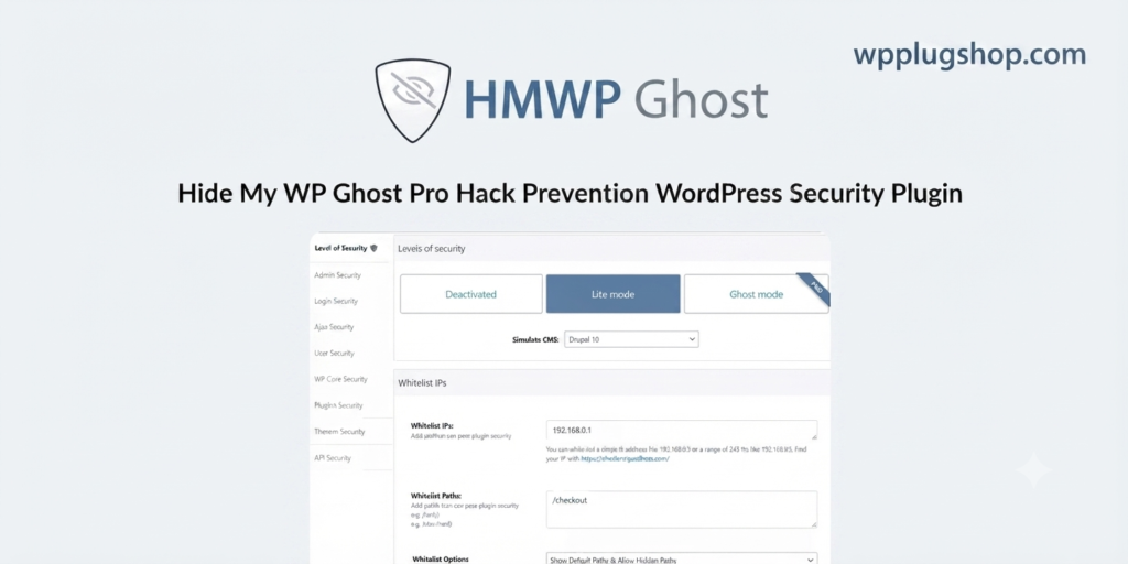 Hide My WP Ghost Pro: #1 WordPress Stealth Security & Hack Prevention Plugin