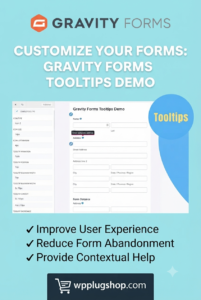 Gravity Forms Tooltips Addon by JetSloth – Interactive Tooltips for WordPress Forms