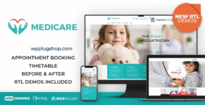 Medicare – Doctor, Medical & Healthcare WordPress Theme