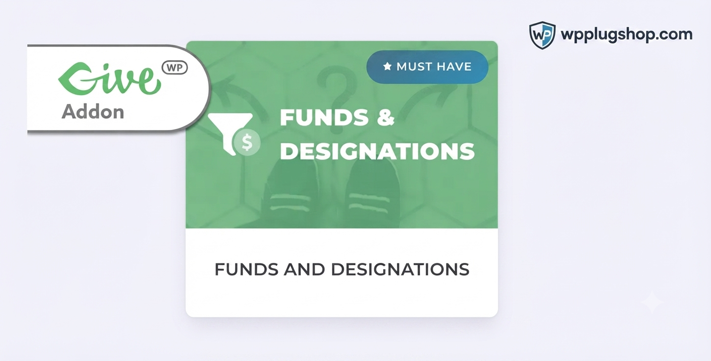 GiveWP Funds and Designations Addon – Advanced Donation Fund Management for WordPress