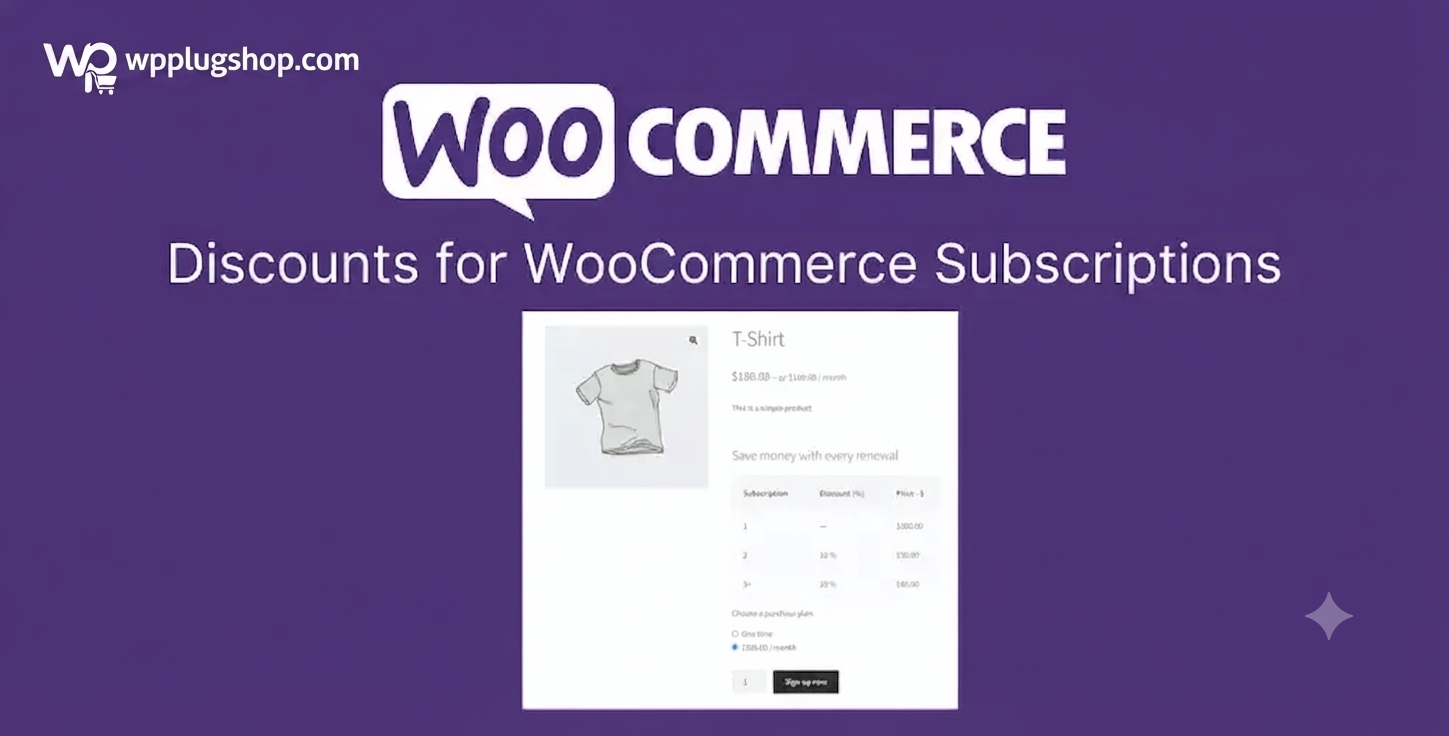 Discounts for WooCommerce Subscriptions: Advanced Pricing Tool