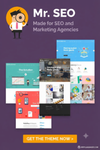 Mr. SEO – Digital Marketing & Social Media Agency WordPress Theme