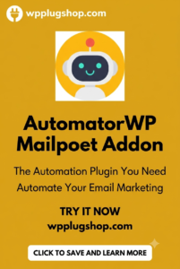 AutomatorWP MailPoet Addon – WordPress Email Marketing Automation