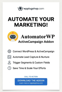 AutomatorWP ActiveCampaign Addon — Seamless CRM Marketing Automation