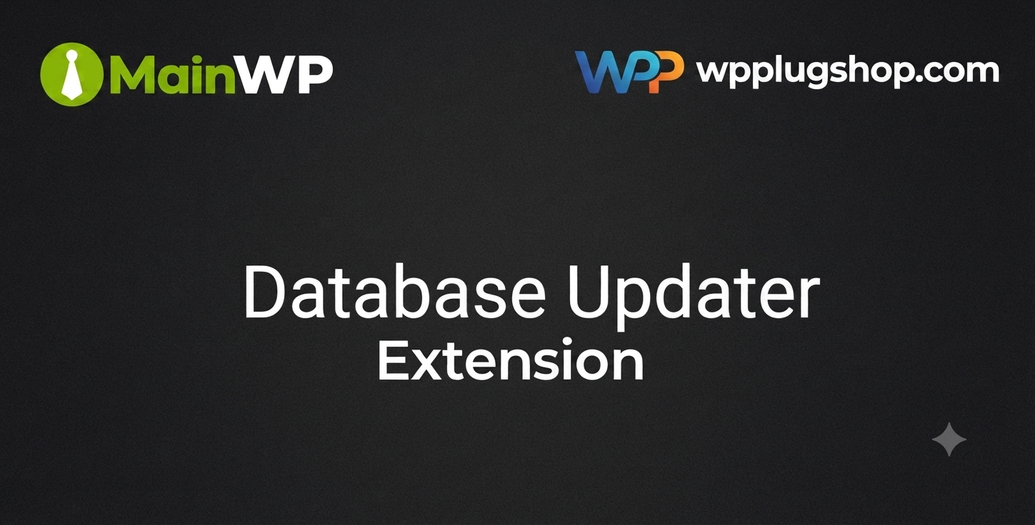 MainWP Database Updater Extension